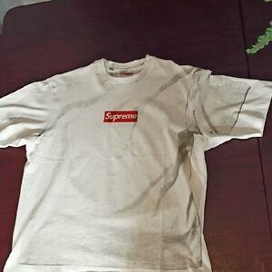 Supreme MM6 Maison Margiela Box Logo Tee White